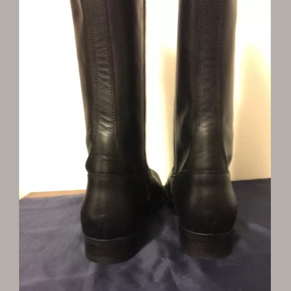 New Frye Molly Button Tall boots - Black - - Picture 5 of 8
